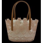 Cabas dentelle