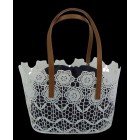 Cabas dentelle